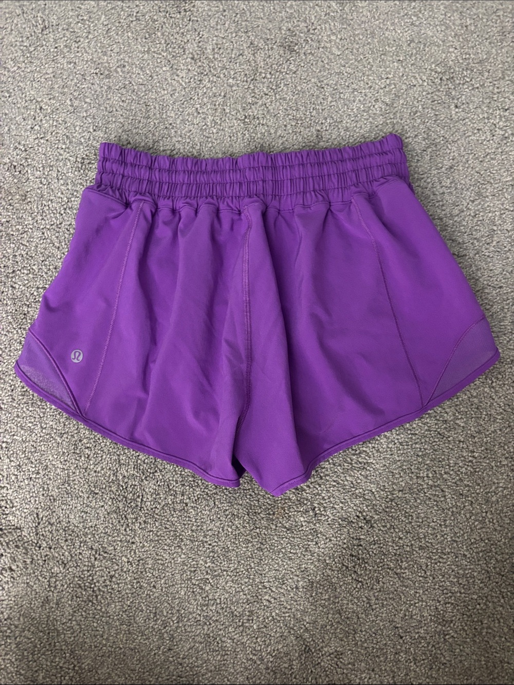 lululemon athletica Vibrant Purple Athletic Shorts